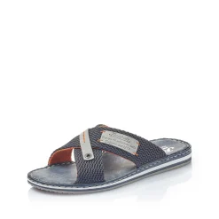 Rieker Herre Muldyr Pacific Blue
