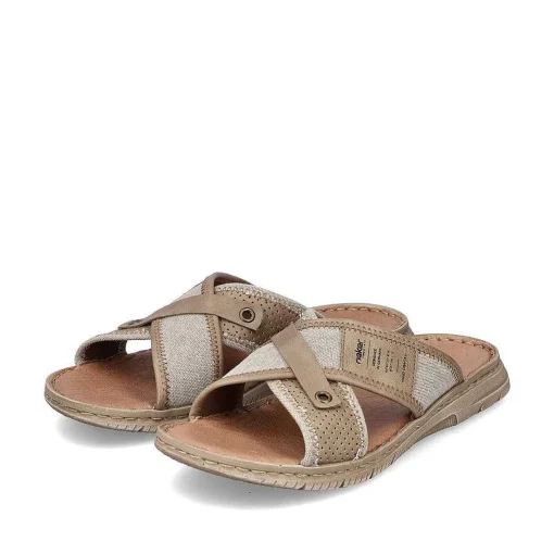 Rieker Herre Muldyr Sandbeige