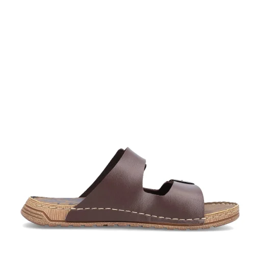 Rieker Herre Mule Espresso Brun