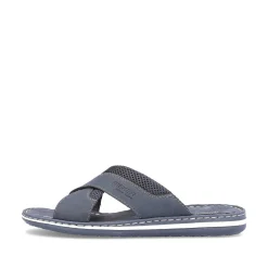 Rieker Herre Mule Marinebla
