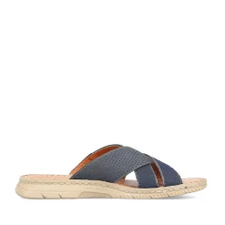 Rieker Herre Mule Marinebla