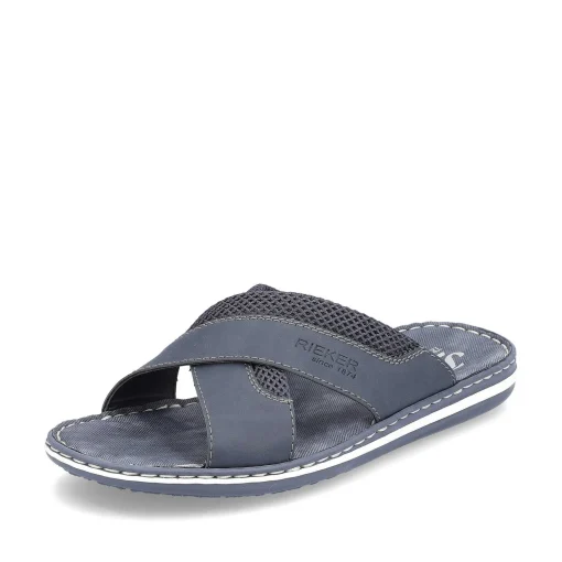 Rieker Herre Mule Marinebla