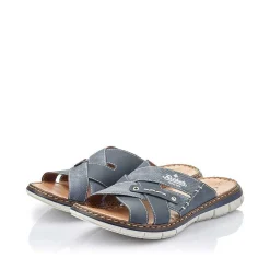 Rieker Herre Mule Marinebla