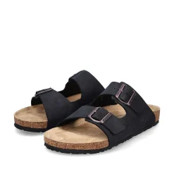 Rieker Herre Mule Marinebla