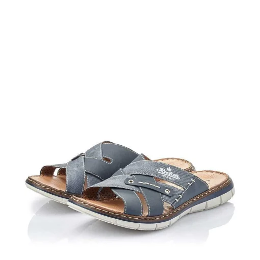 Rieker Herre Mule Marinebla