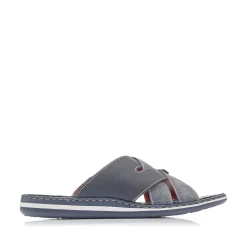 Rieker Herre Mule Marinebla