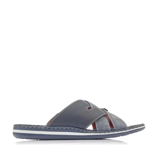 Rieker Herre Mule Marinebla