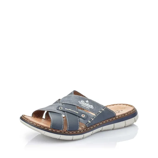 Rieker Herre Mule Marinebla