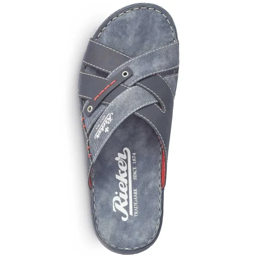 Rieker Herre Mule Marinebla