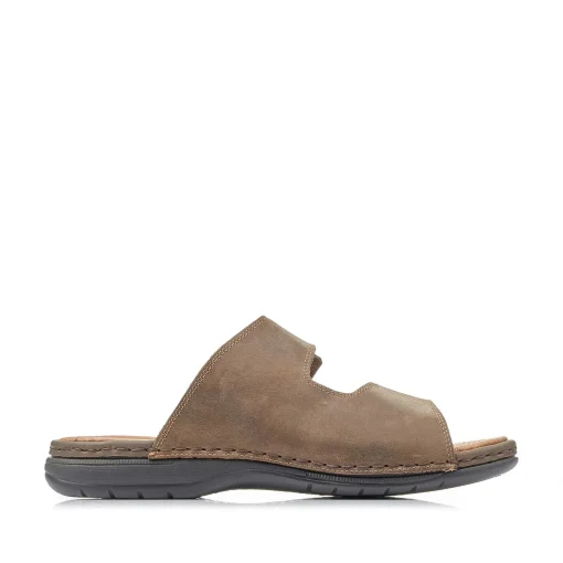Rieker Herre Mule Nougat Brun
