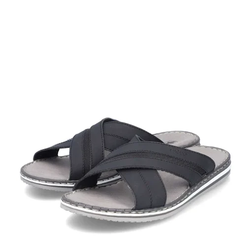 Rieker Herre Mules Stal Sort