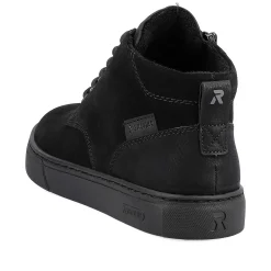 Rieker Herre Sneaker High Steel Sort