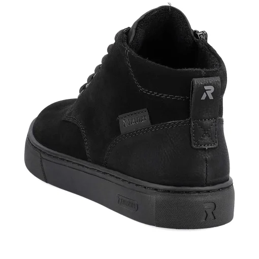 Rieker Herre Sneaker High Steel Sort
