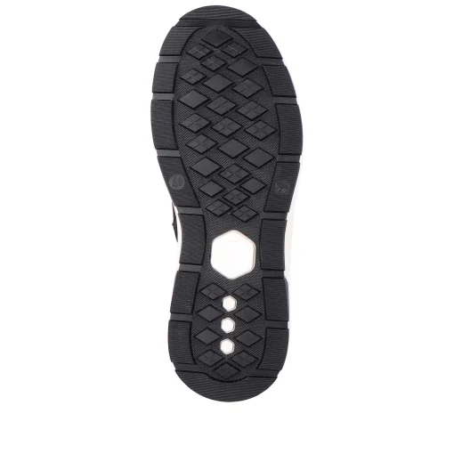 Rieker Herre Sneaker High Steel Sort