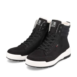 Rieker Herre Sneaker High Steel Sort
