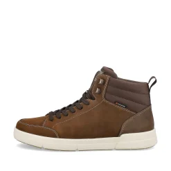 Rieker Herre Sneaker Hoj Trae Brun