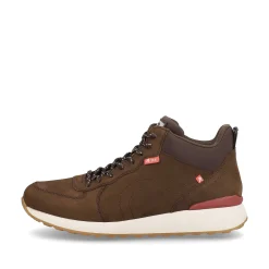 Rieker Herre Sneaker Hoj Trae Brun