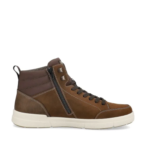 Rieker Herre Sneaker Hoj Trae Brun