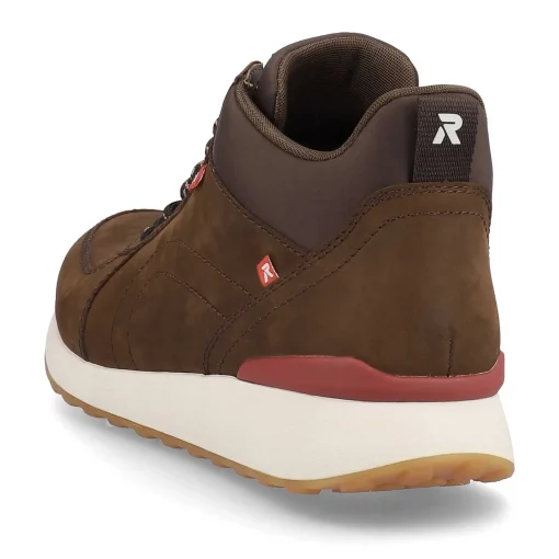 Rieker Herre Sneaker Hoj Trae Brun