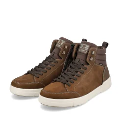 Rieker Herre Sneaker Hoj Trae Brun