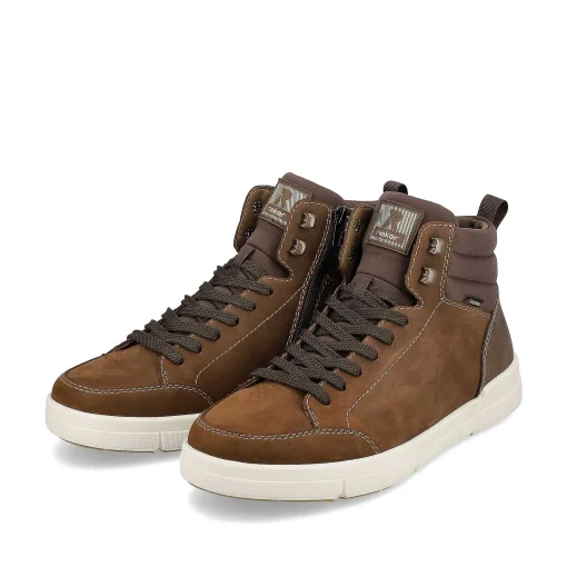 Rieker Herre Sneaker Hoj Trae Brun
