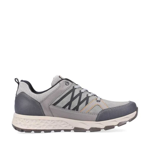 Rieker Herre Snoresko Moon Grey
