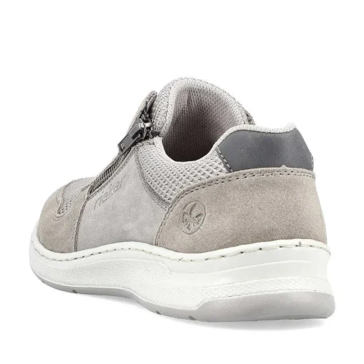 Rieker Herre Snoresko Moon Grey