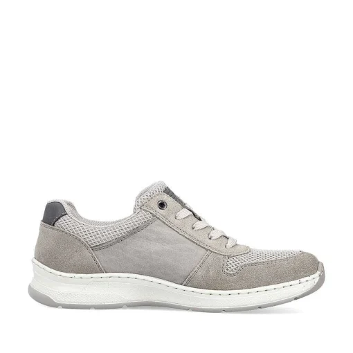 Rieker Herre Snoresko Moon Grey