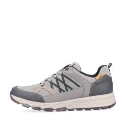 Rieker Herre Snoresko Moon Grey