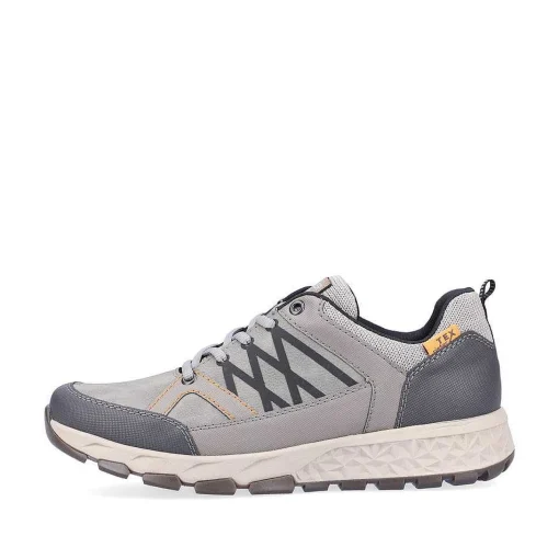 Rieker Herre Snoresko Moon Grey