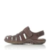 Rieker Herresandaler Espresso Brun