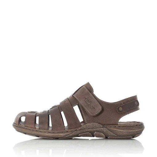 Rieker Herresandaler Espresso Brun