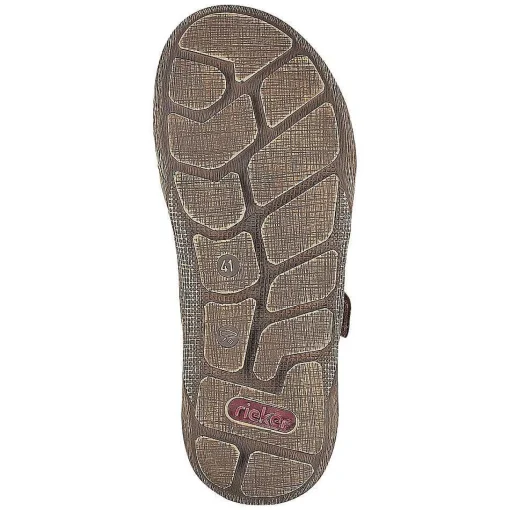 Rieker Herresandaler Espresso Brun