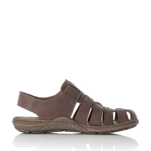 Rieker Herresandaler Espresso Brun