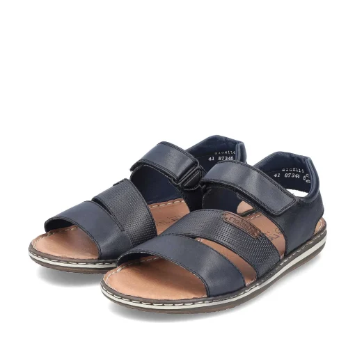 Rieker Herresandaler Marinebla