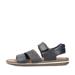 Rieker Herresandaler Marinebla