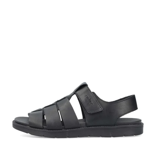 Rieker Herresandaler Midnatssorte