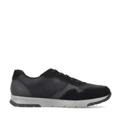 Rieker Herresneaker Lav Asfalt Sort