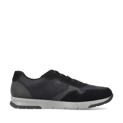 Rieker Herresneaker Lav Asfalt Sort