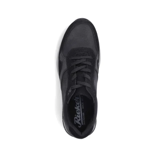 Rieker Herresneaker Lav Asfalt Sort