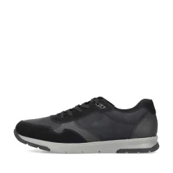 Rieker Herresneaker Lav Asfalt Sort