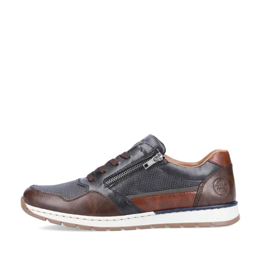 Rieker Herresneaker Lav Bla Gra
