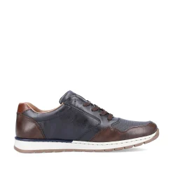 Rieker Herresneaker Lav Bla Gra