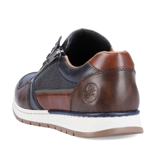 Rieker Herresneaker Lav Bla Gra