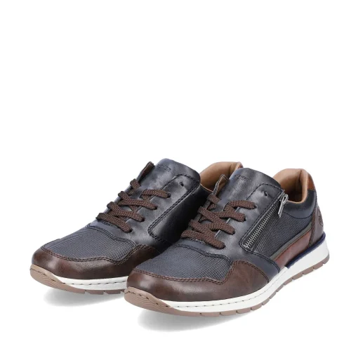 Rieker Herresneaker Lav Bla Gra