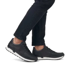 Rieker Herresneaker Lav Dyb Sort