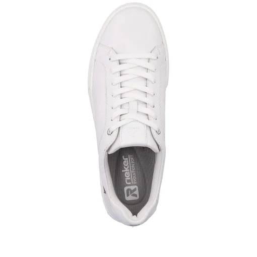 Rieker Herresneaker Lav Krystal Hvid