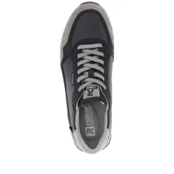 Rieker Herresneaker Lav Morkebla Grafitgra