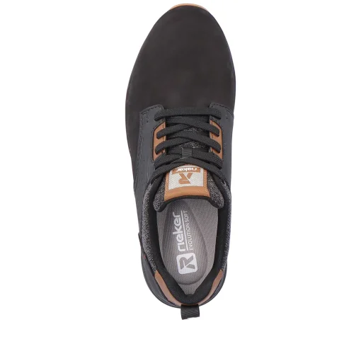 Rieker Herresneaker Lav Nat-Sort Trae-Brun