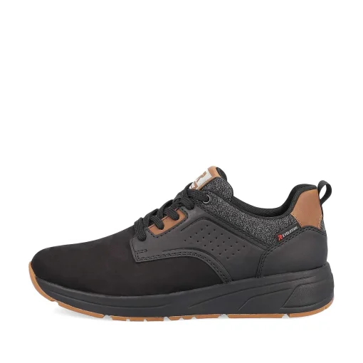 Rieker Herresneaker Lav Nat-Sort Trae-Brun
